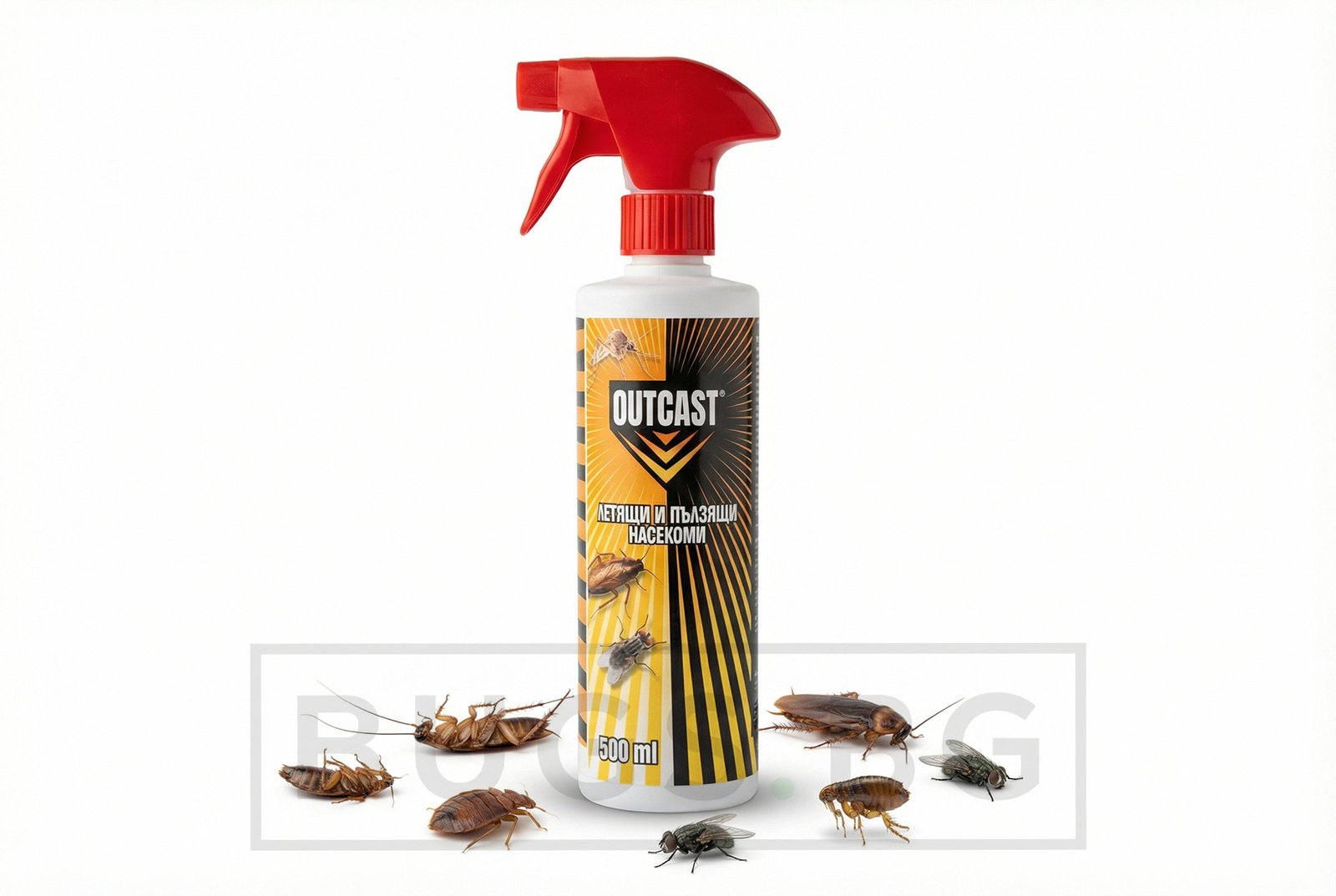 outcast-spray-edited OUTCAST® Спрей против насекоми – 500 мл. - Image 1